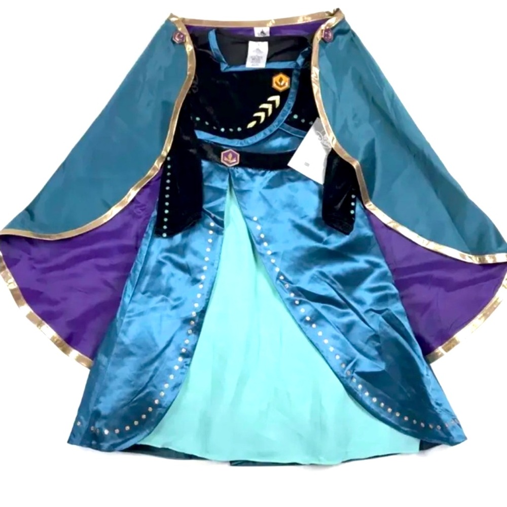 Disney Frozen Anna Coronation dress size 7/8.